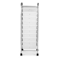 Simply Tidy 10 Drawer Rolling Cart